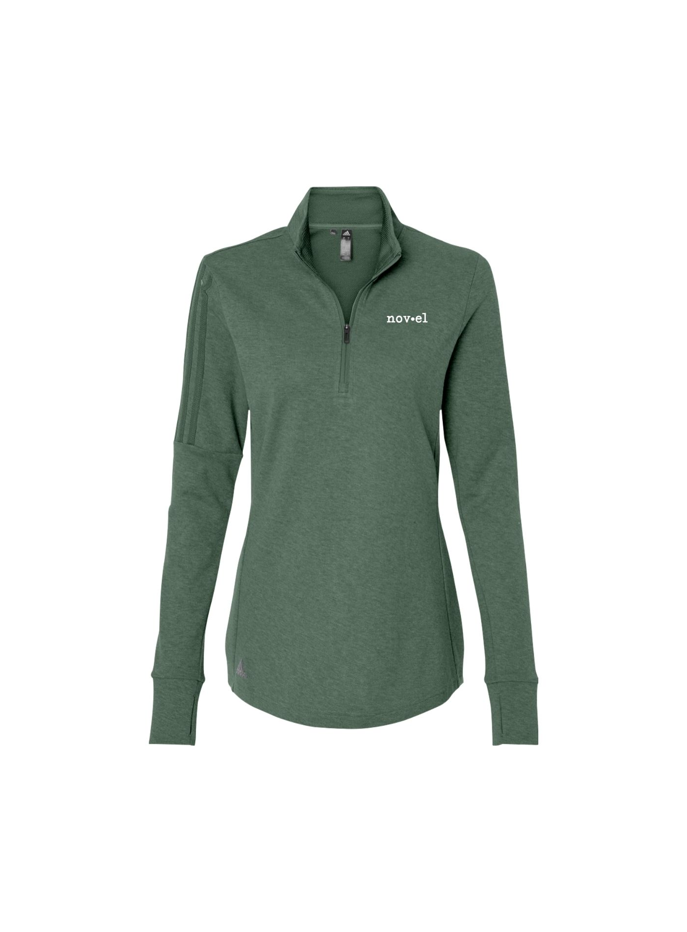 novel Adidas Women's 3-Stripes 1/4-Zip