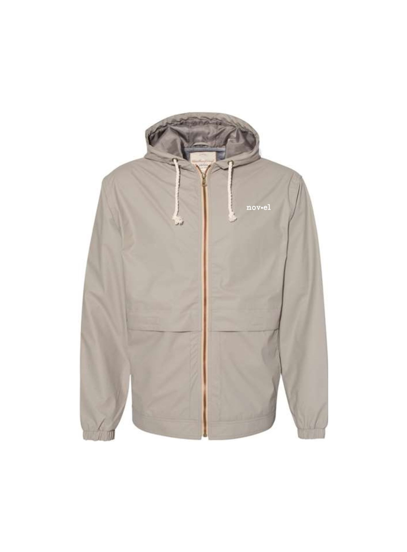 novel Vintage Hooded Rain Jacket