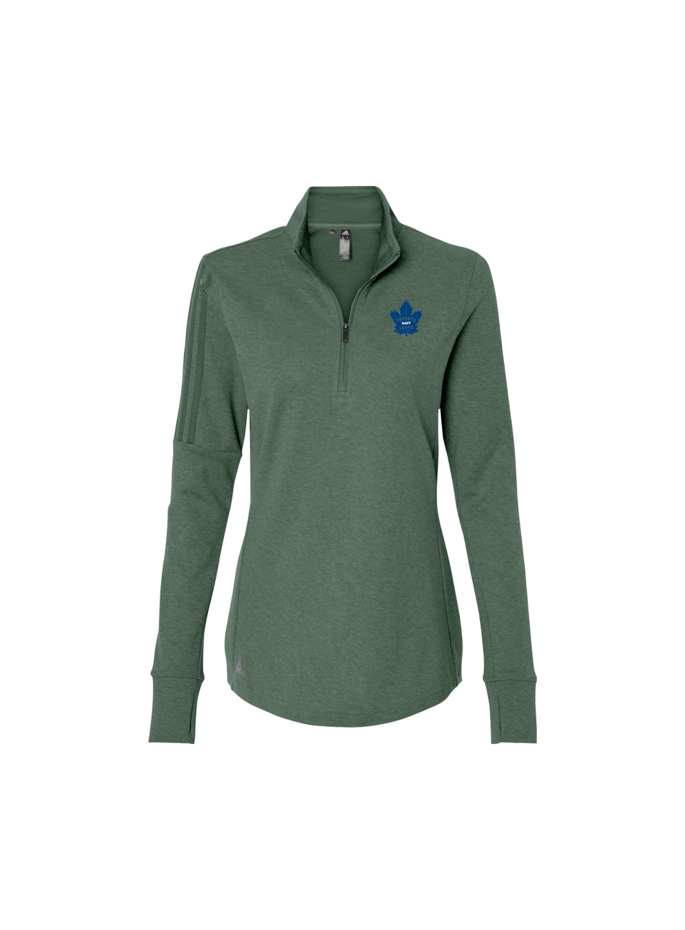 Matt Adidas Women's 3-Stripes 1/4-Zip