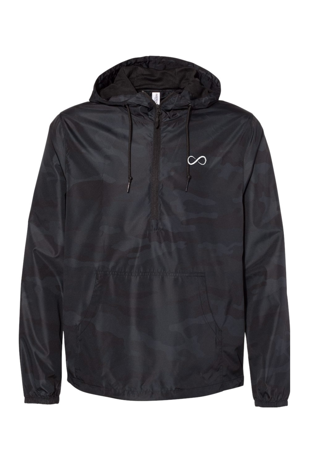 Independent Trading Co. Quarter-Zip Windbreaker Pullover Jacket Onfleet