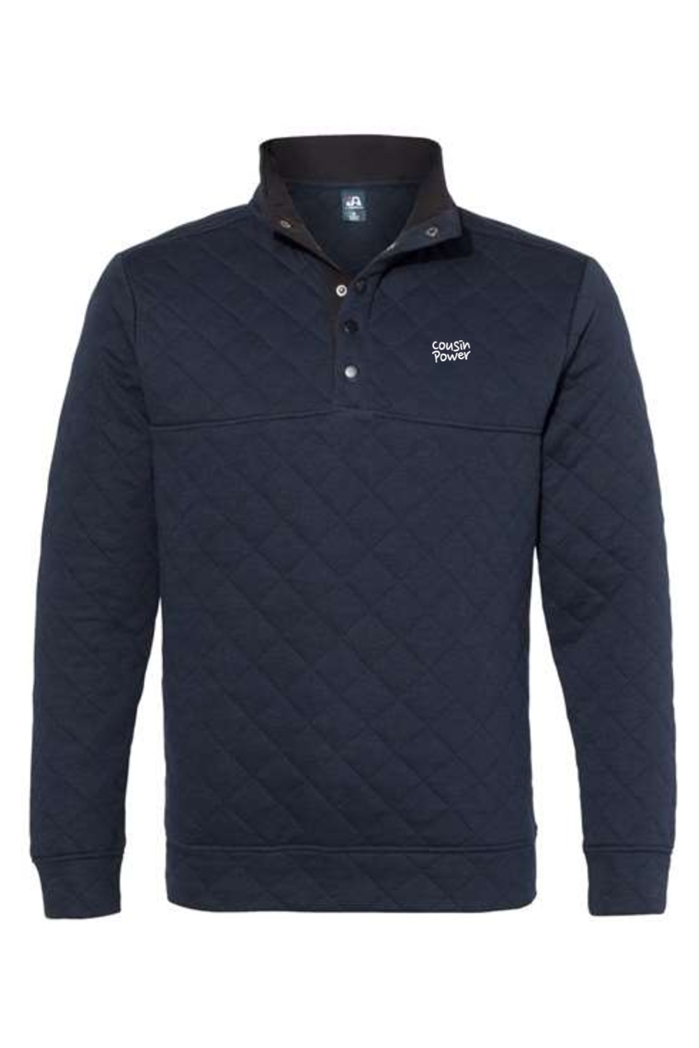 Quilted Snap Pullover