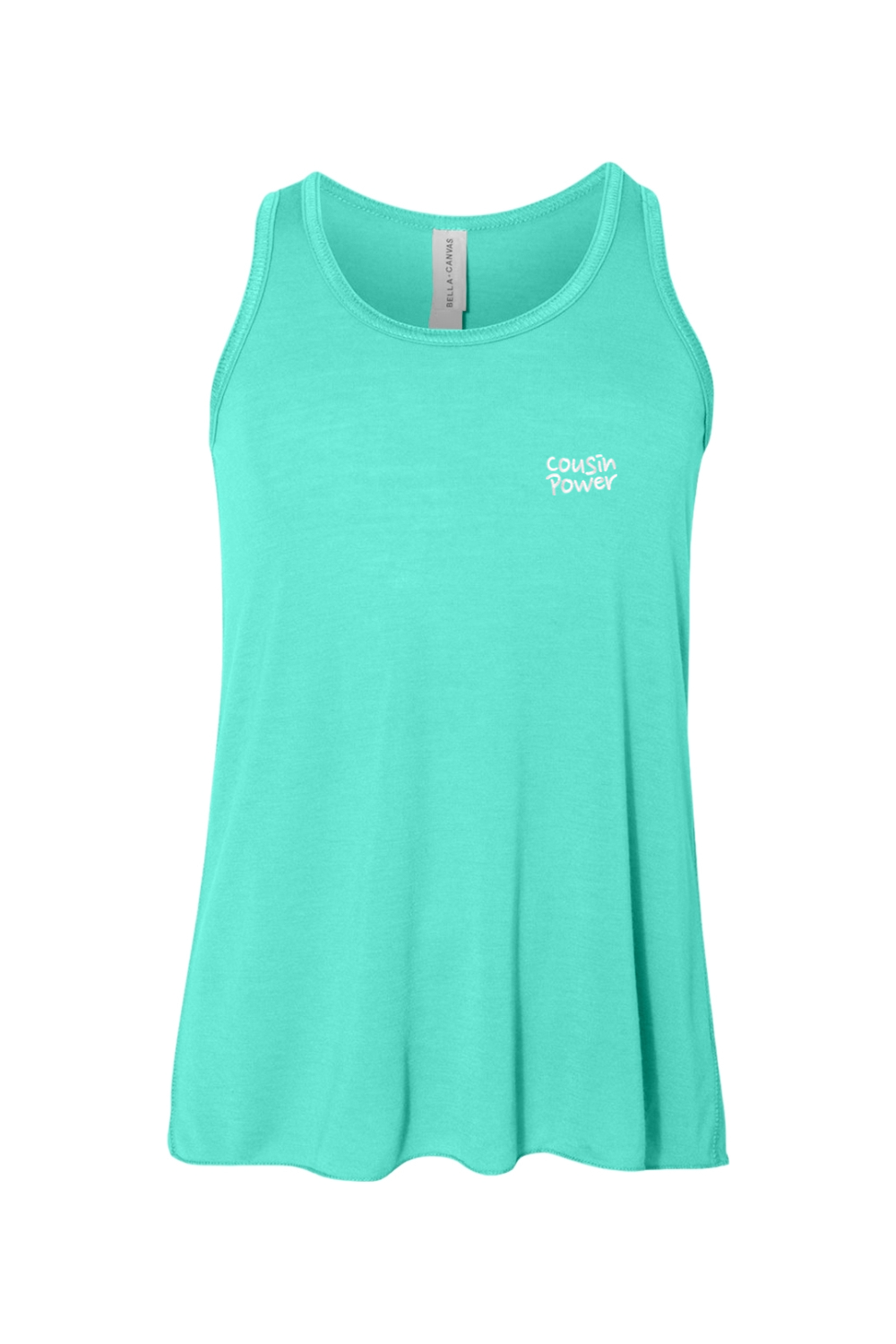 BELLA + CANVAS Youth Flowy Racerback Tank