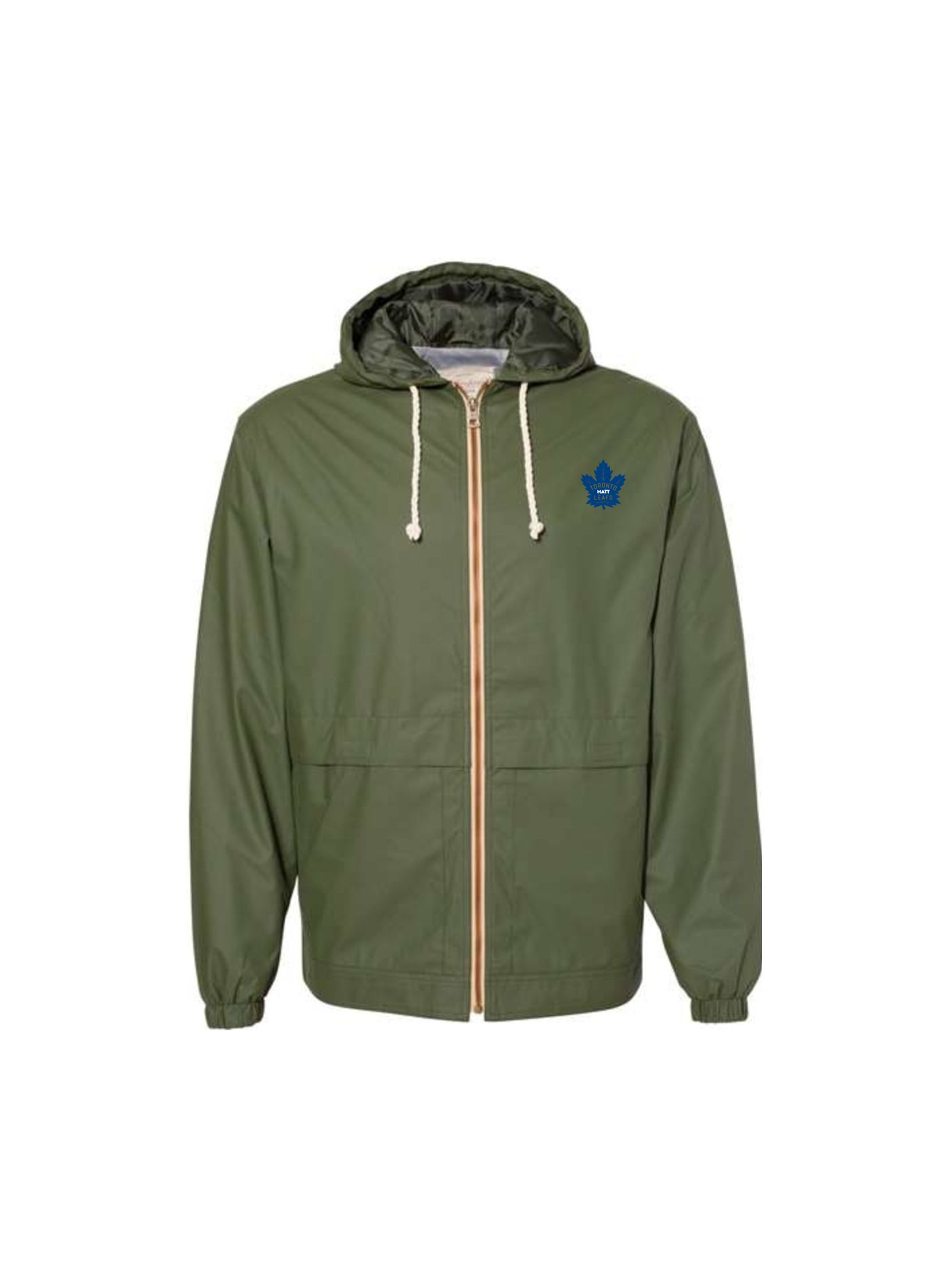 Matt Vintage Hooded Rain Jacket