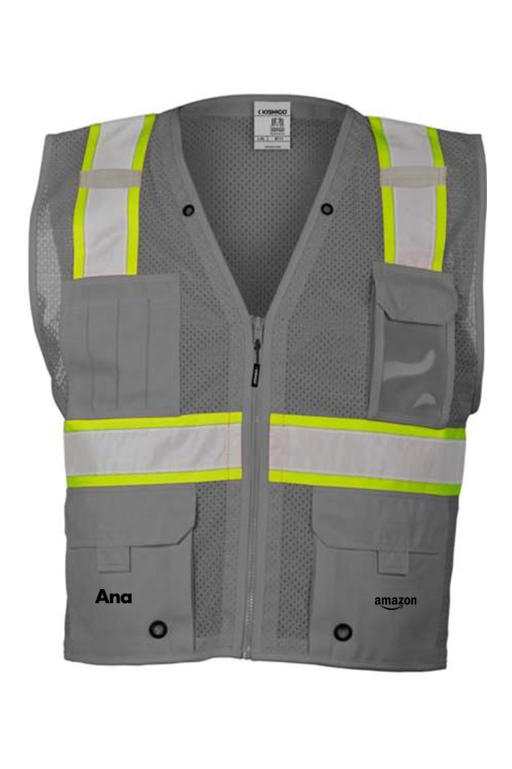Multi-Pocket Mesh Vest (ana)
