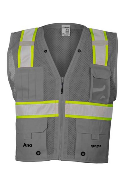 Multi-Pocket Mesh Vest (ana)